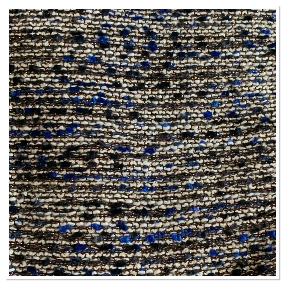 J.Crew Tweed Zip Front Skirt Blue Multicolor Size 12